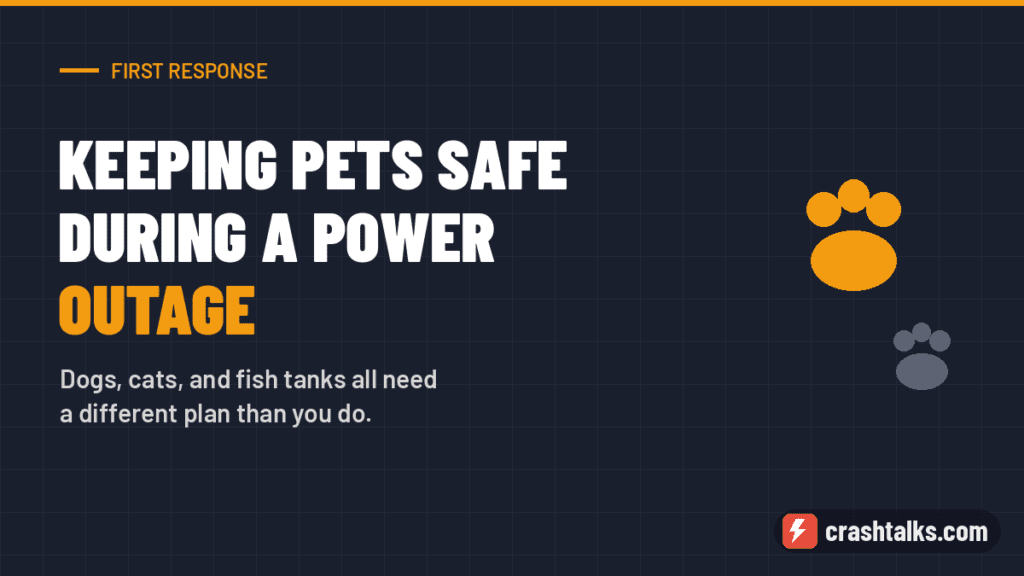 Keeping Pets Safe During a Power Outage
